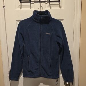 Columbia Navy Full-Zip Fleece Jacket